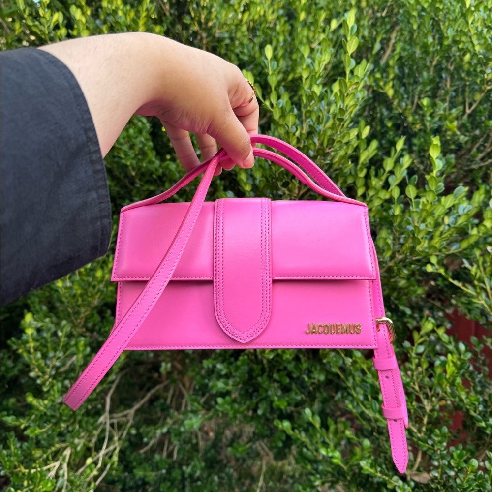 Jacquemus The Large Bambino Neon Pink